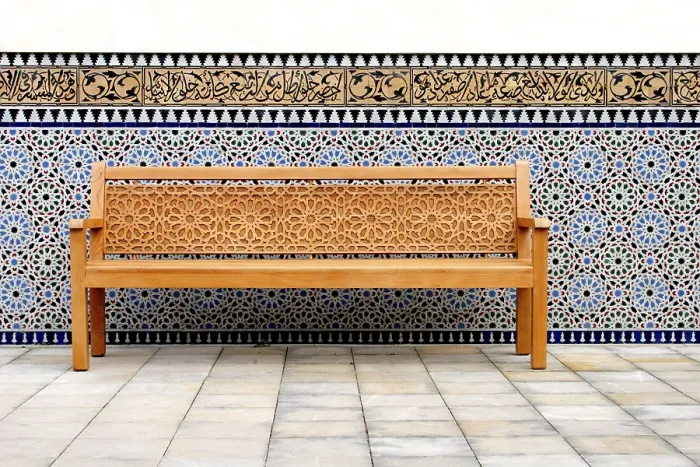 Framed Print : Bench in Berlin, Germany Print Framed Print : Bench in Berlin, Germany Print