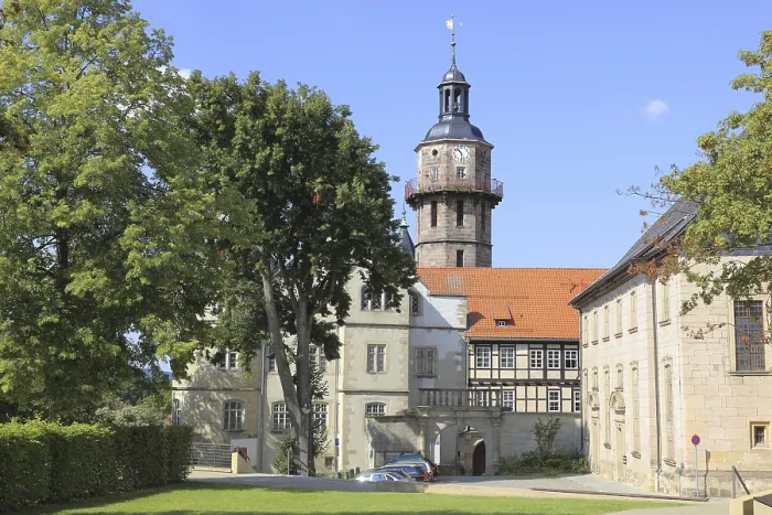 Framed Print : Bertholdsburg Castle Print, Schleusingen, Thuringia, Germany Framed Print : Bertholdsburg Castle Print, Schleusingen, Thuringia, Germany