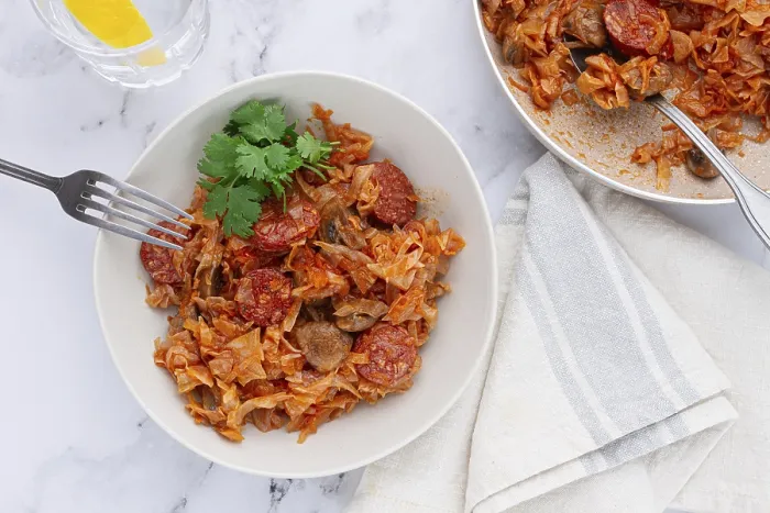 Framed Print : Bigos Print: Traditional Polish Stew on Table Framed Print : Bigos Print: Traditional Polish Stew on Table