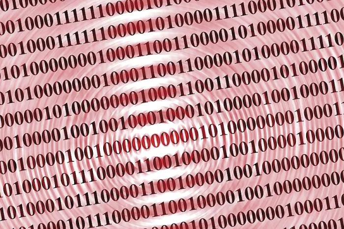 Framed Print : Binary Code Print: Digital Representation Framed Print : Binary Code Print: Digital Representation