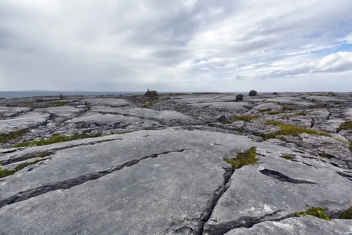 Framed Print : Burren Coast Limestone Slabs Print, County Clare, Ireland Framed Print : Burren Coast Limestone Slabs Print, County Clare, Ireland