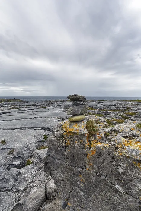 Framed Print : Burren Coast Limestone Slabs Print, County Clare, Ireland Framed Print : Burren Coast Limestone Slabs Print, County Clare, Ireland