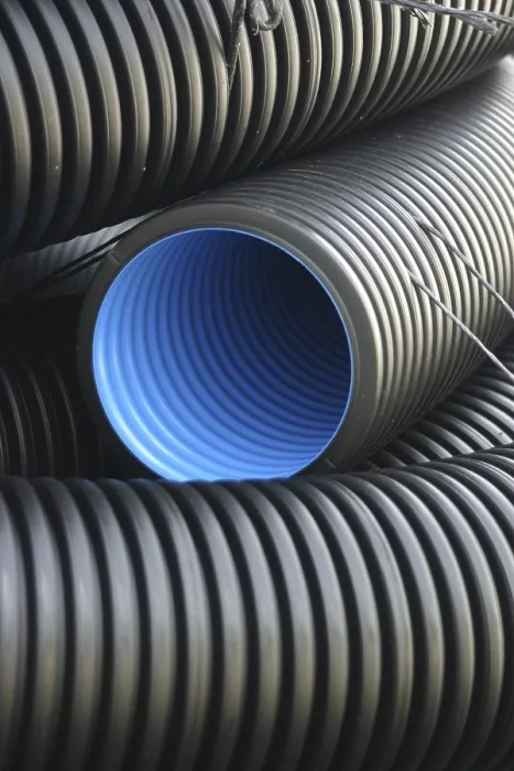 Framed Print : Black-Blue Empty Conduits 2 Print Framed Print : Black-Blue Empty Conduits 2 Print