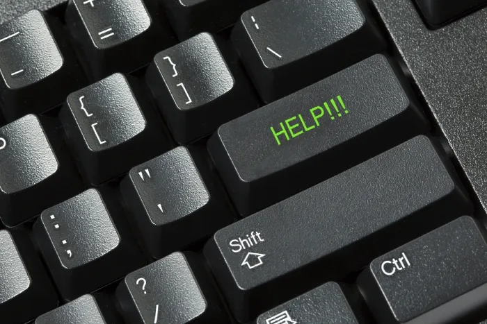 Framed Print : Black Computer Keyboard Print on White Background Framed Print : Black Computer Keyboard Print on White Background