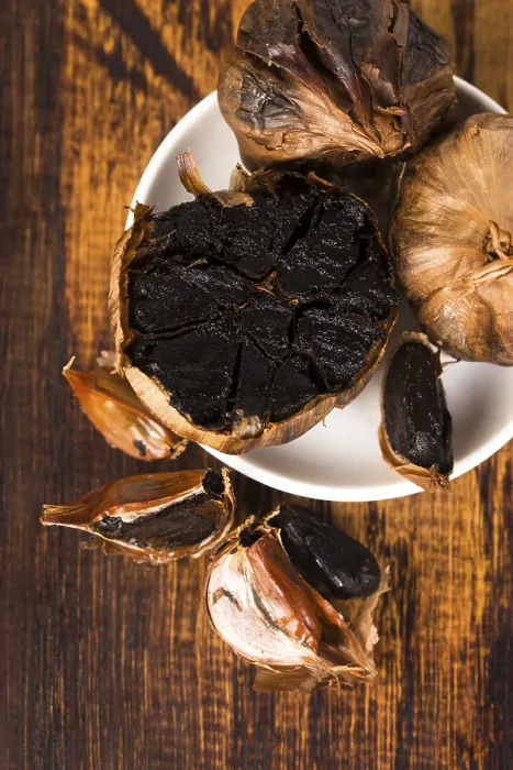 Framed Print : Black Garlic Print Framed Print : Black Garlic Print