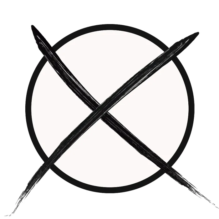 Framed Print : Black Voting Cross Print Framed Print : Black Voting Cross Print