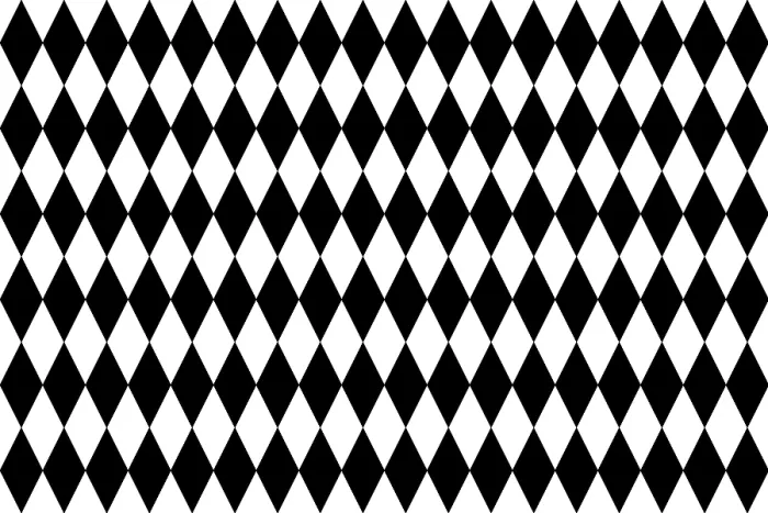 Framed Print : Black and White Diamond Pattern Print Framed Print : Black and White Diamond Pattern Print