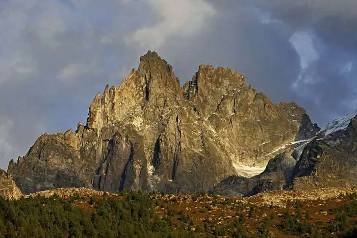 Framed Print : Blanc Massif Evening Print, Chamonix-Mont-Blanc, France Framed Print : Blanc Massif Evening Print, Chamonix-Mont-Blanc, France