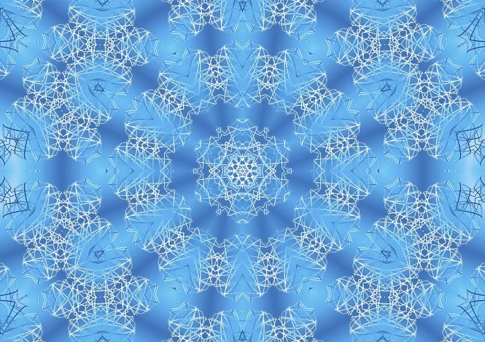 Framed Print : Blue Abstract Background Print with Thin Lines Pattern