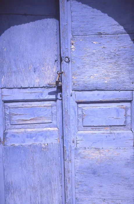 Framed Print : Blue Door Print by ImageBROKER Framed Print : Blue Door Print by ImageBROKER