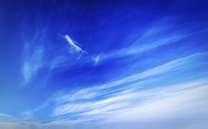 Framed Print : Blue Sky with White Clouds Print Framed Print : Blue Sky with White Clouds Print