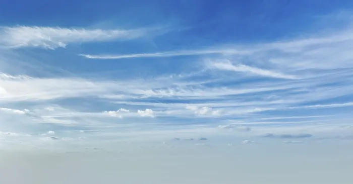 Framed Print : Blue Sky with White Clouds Print Framed Print : Blue Sky with White Clouds Print