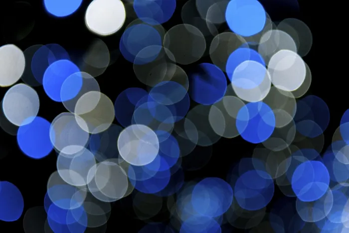 Framed Print : Blue and White Lights Print Framed Print : Blue and White Lights Print