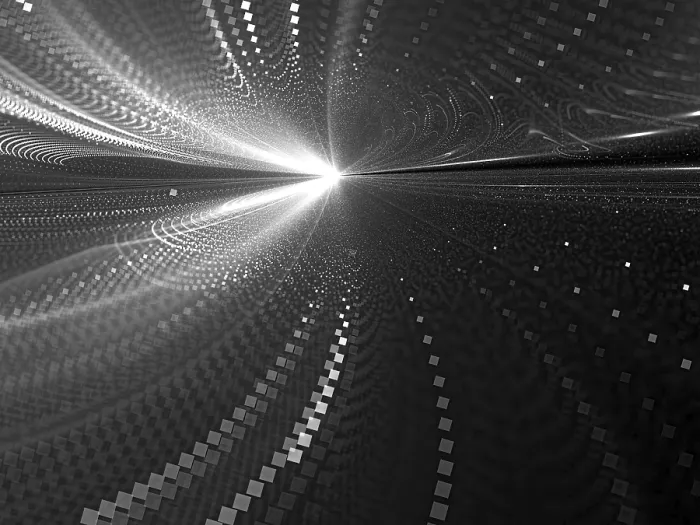 Framed Print : Blurred Way - Abstract Computer-Generated Print Framed Print : Blurred Way - Abstract Computer-Generated Print