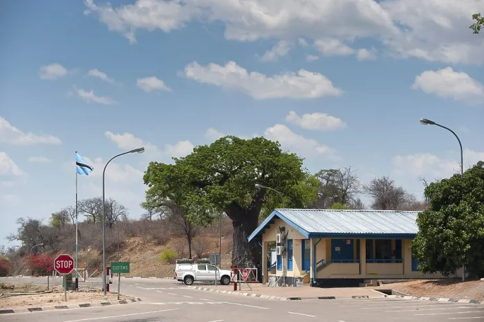 Framed Print : Ngoma Border Crossing Print: Namibia to Botswana Framed Print : Ngoma Border Crossing Print: Namibia to Botswana
