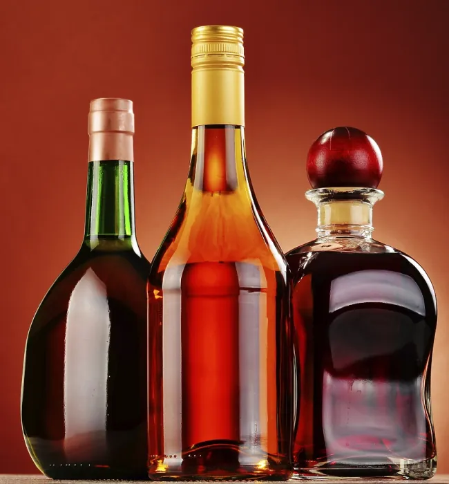 Framed Print : Assorted Alcoholic Beverages Print Framed Print : Assorted Alcoholic Beverages Print