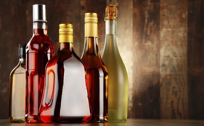 Framed Print : Assorted Alcoholic Beverages Print Framed Print : Assorted Alcoholic Beverages Print