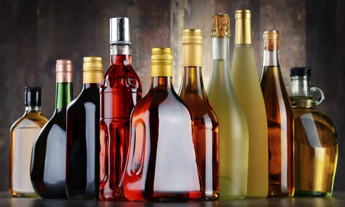 Framed Print : Assorted Alcoholic Beverages Print Framed Print : Assorted Alcoholic Beverages Print
