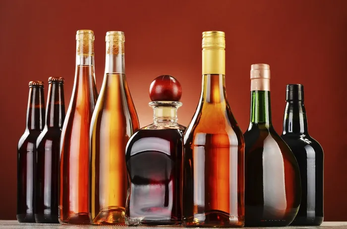 Framed Print : Assorted Alcoholic Beverages Print Framed Print : Assorted Alcoholic Beverages Print
