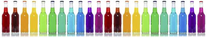 Framed Print : Colourful Drinks Bottles Print Framed Print : Colourful Drinks Bottles Print