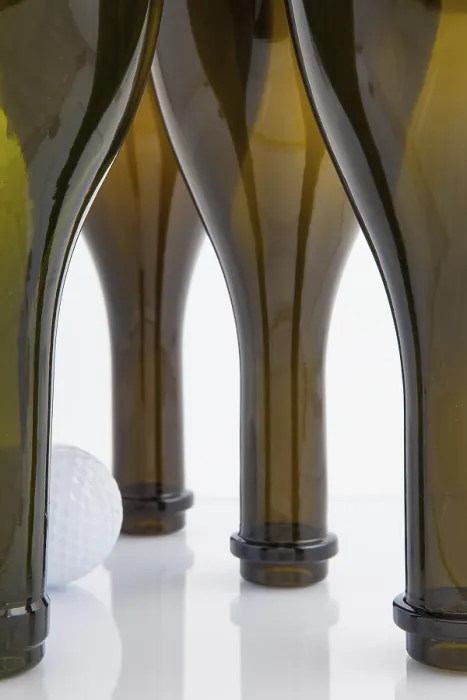 Framed Print : Four Empty Bottles of Wine Print Framed Print : Four Empty Bottles of Wine Print