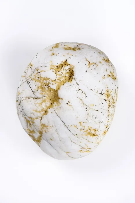 Framed Print : Boulder Print on White Background Framed Print : Boulder Print on White Background