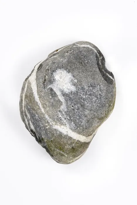Framed Print : Boulder Print on White Background Framed Print : Boulder Print on White Background