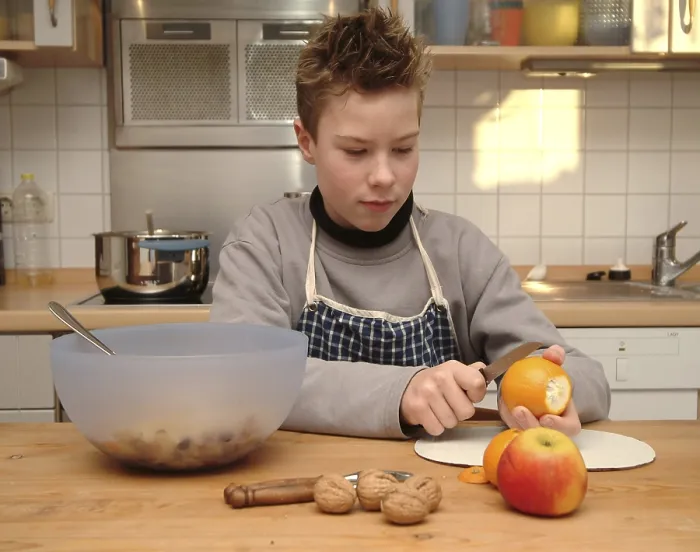 Framed Print : Boy cooks Boy - Print Framed Print : Boy cooks Boy - Print