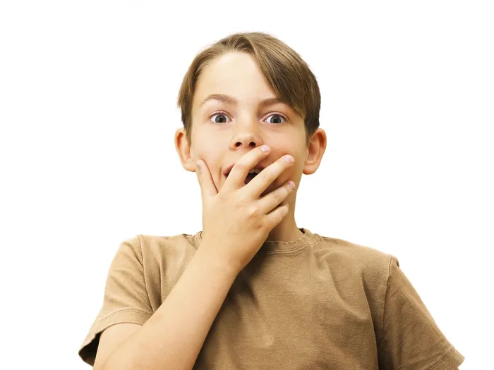 Framed Print : Boy, looking scared Print Framed Print : Boy, looking scared Print