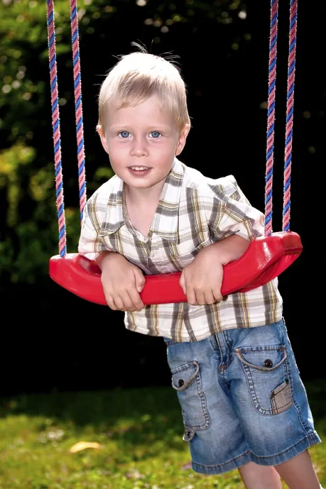 Framed Print : Boy Playing on the Playground Print Framed Print : Boy Playing on the Playground Print
