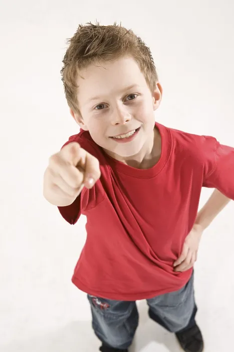 Framed Print : Boy Pointing Upwards Print Framed Print : Boy Pointing Upwards Print