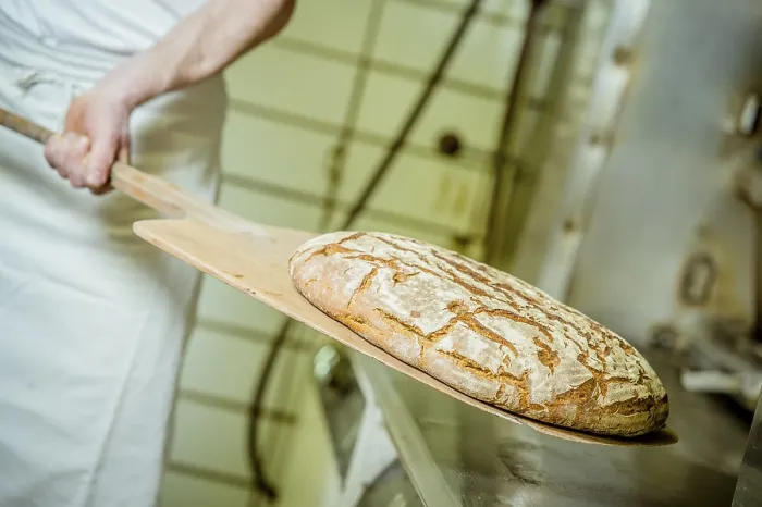 Framed Print : Bread in a Bakery Print