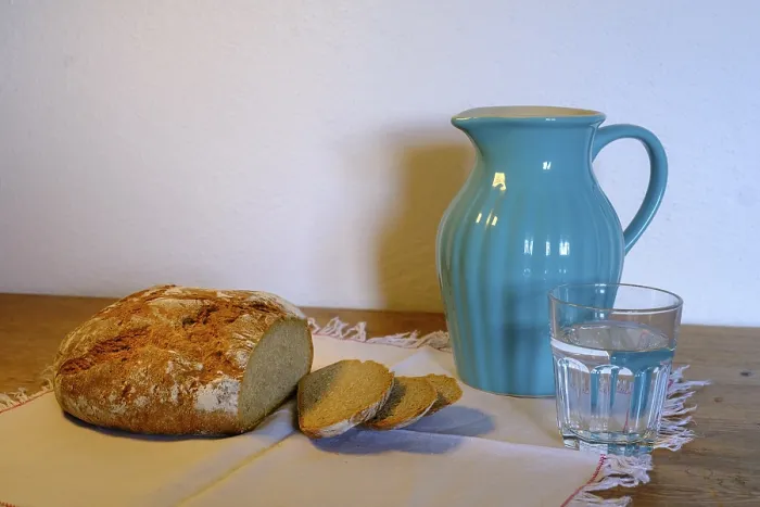 Framed Print : Bavarian Bread and Water Print, Germany Framed Print : Bavarian Bread and Water Print, Germany