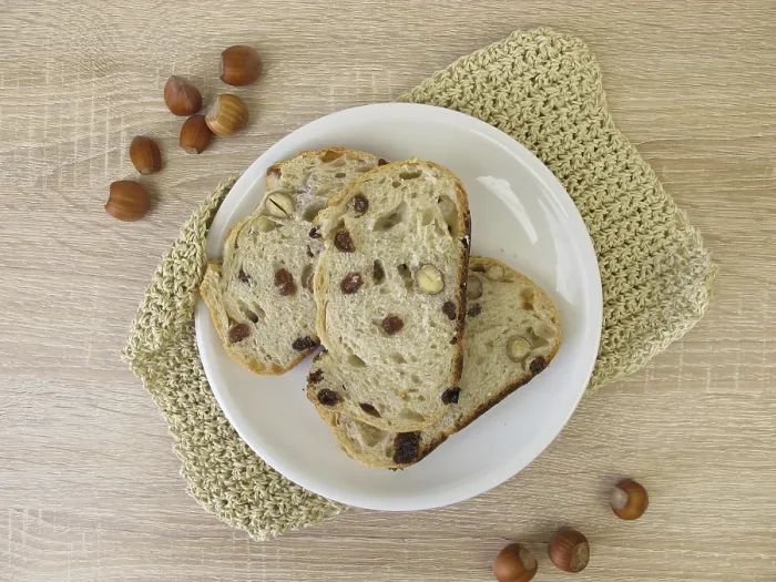 Framed Print : Bread with Sultanas and Hazelnuts Print Framed Print : Bread with Sultanas and Hazelnuts Print