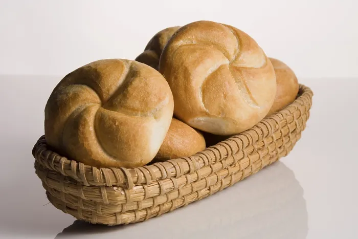 Framed Print : Breadbasket with buns Print Framed Print : Breadbasket with buns Print