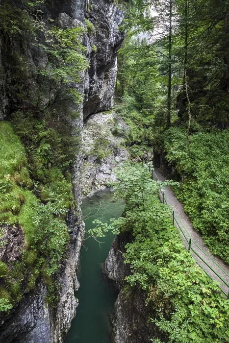 Framed Print : Breitachklamm Southern Access Print, Oberstdorf, Bavaria Framed Print : Breitachklamm Southern Access Print, Oberstdorf, Bavaria