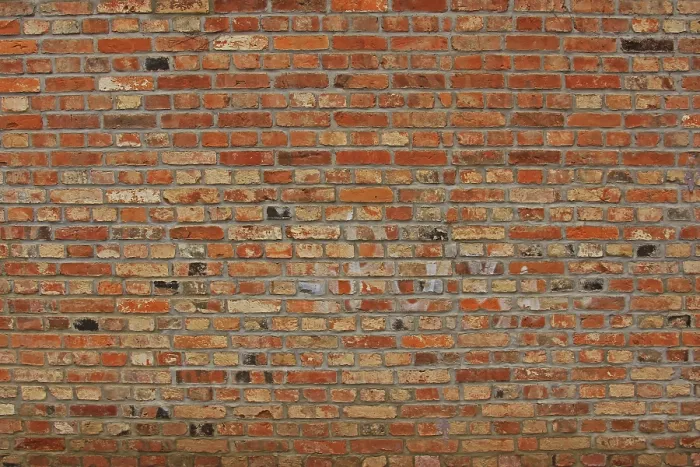 Framed Print : Brick Wall Print - Red Brick Facade Framed Print : Brick Wall Print - Red Brick Facade
