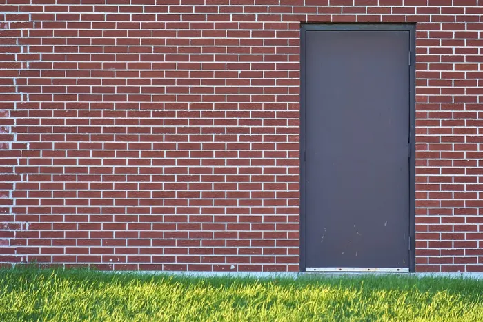 Framed Print : Brick Wall Print, Ontario, Canada Landscape Framed Print : Brick Wall Print, Ontario, Canada Landscape