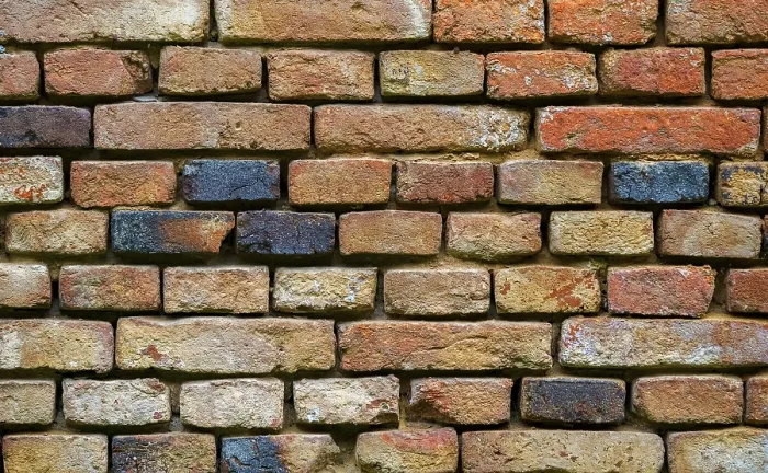 Framed Print : Brick Wall Print, Upper Austria, Austria Framed Print : Brick Wall Print, Upper Austria, Austria