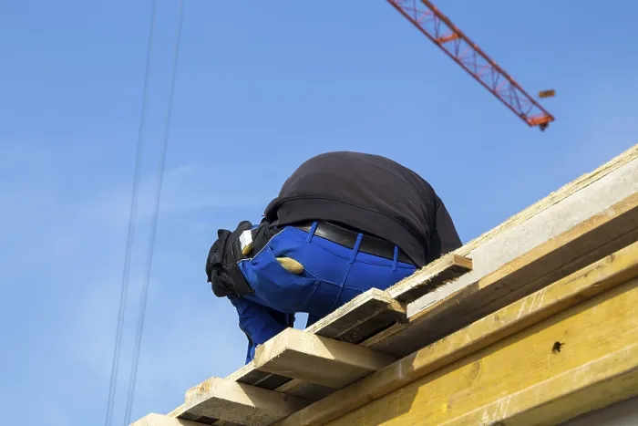 Framed Print : Bricklayer at Work Print Framed Print : Bricklayer at Work Print