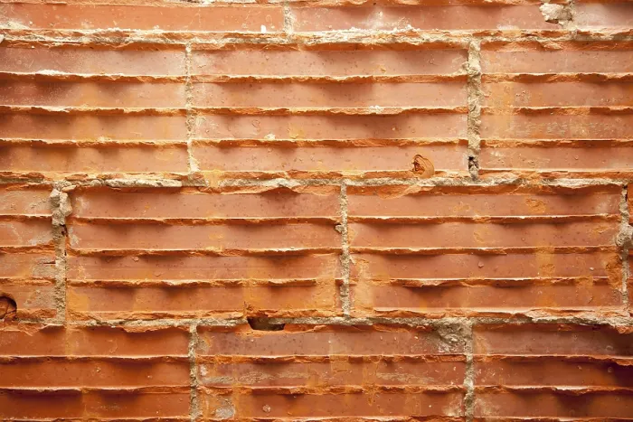 Framed Print : Broken Bricks in Brickwall Print Framed Print : Broken Bricks in Brickwall Print