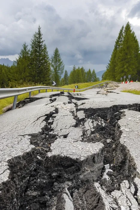 Framed Print : Broken Road Print, Belluno Italy Framed Print : Broken Road Print, Belluno Italy