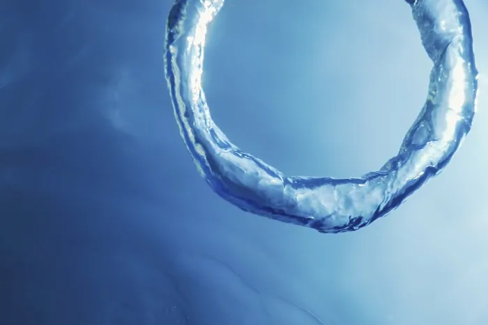 Framed Print : Bubble Ring Underwater Print Framed Print : Bubble Ring Underwater Print