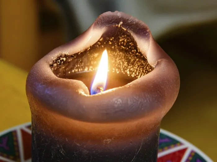 Framed Print : Burning Candle Print Framed Print : Burning Candle Print