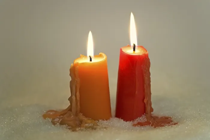 Framed Print : Burning Candles Print Framed Print : Burning Candles Print