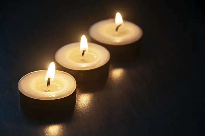 Framed Print : Burning Candles with Customizable Space for Print Ideas Framed Print : Burning Candles with Customizable Space for Print Ideas