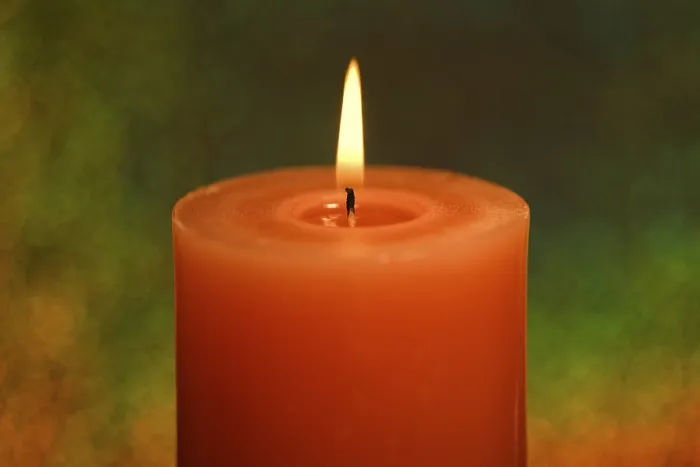 Framed Print : Burning Red Candle Print Framed Print : Burning Red Candle Print