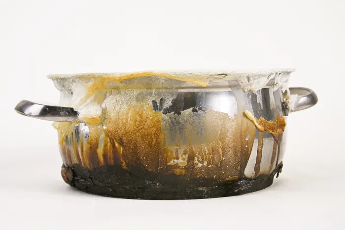 Framed Print : Burnt Pot Print by ImageBROKER Framed Print : Burnt Pot Print by ImageBROKER