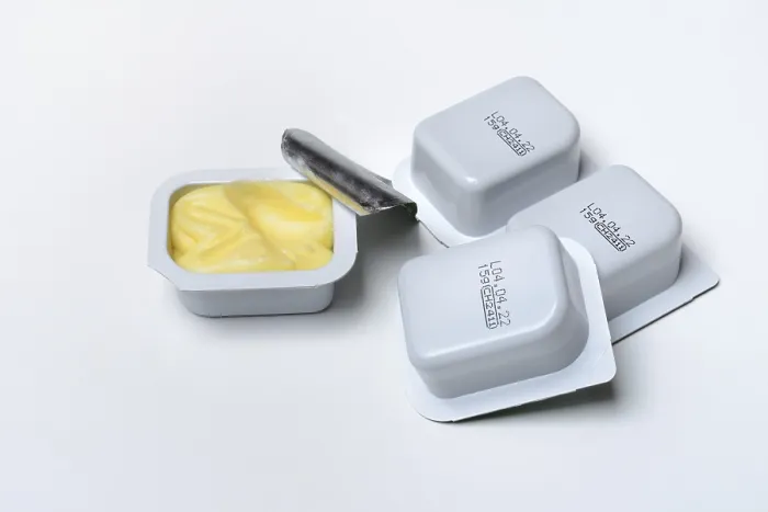 Framed Print : Print of Butter in Breakfast Portion