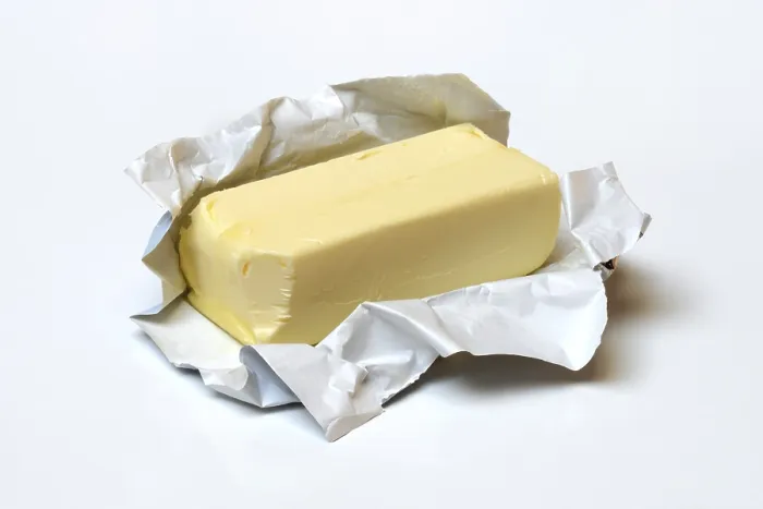 Framed Print : Butter with Opened Packaging Print Framed Print : Butter with Opened Packaging Print